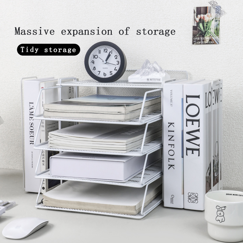Tech Office Accessories - Desk storage and accessories, 4-tier paper