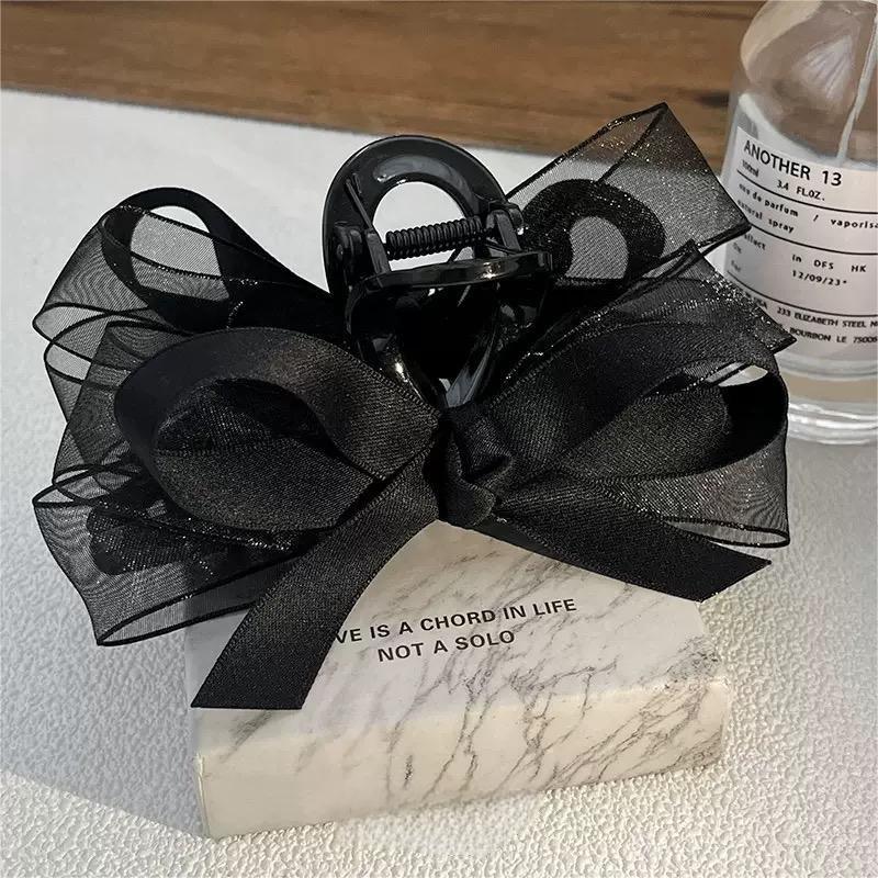 High-End Black Transparent Bow - Hi Tech Accessories ulasan dan harga