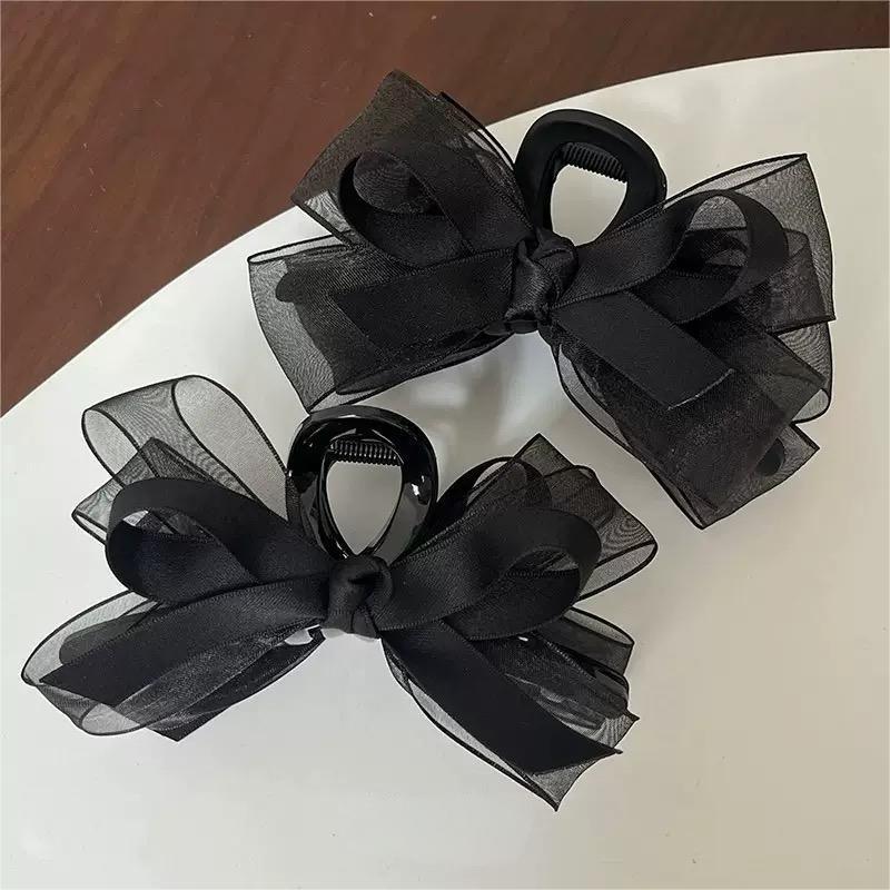 High-End Black Transparent Bow - Hi Tech Accessories ulasan dan harga