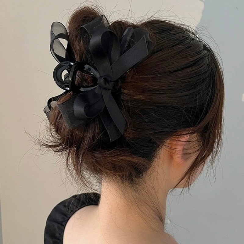 High-End Black Transparent Bow - Hi Tech Accessories ulasan dan harga