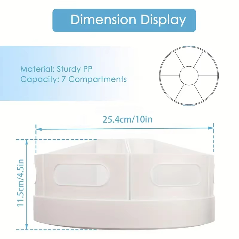 360° Rotating Desk Organizer W - Tech Office Accessories ulasan dan harga