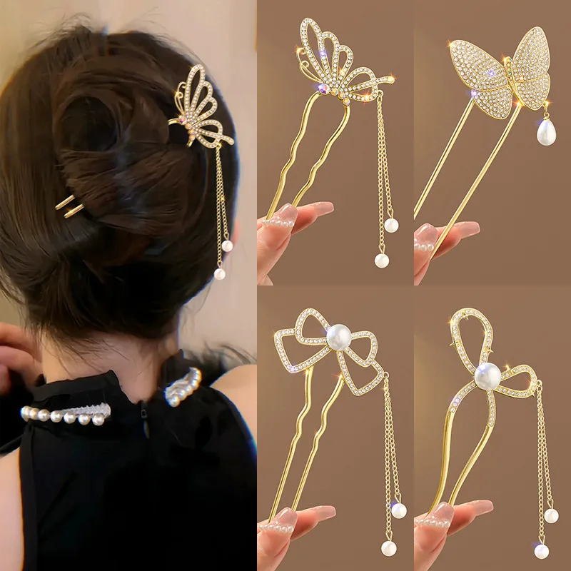 Antique style pearl rhinestone - Hi Tech Accessories ulasan dan harga