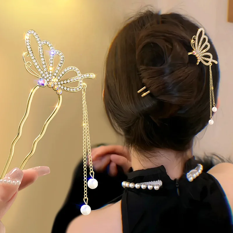Antique style pearl rhinestone - Hi Tech Accessories ulasan dan harga