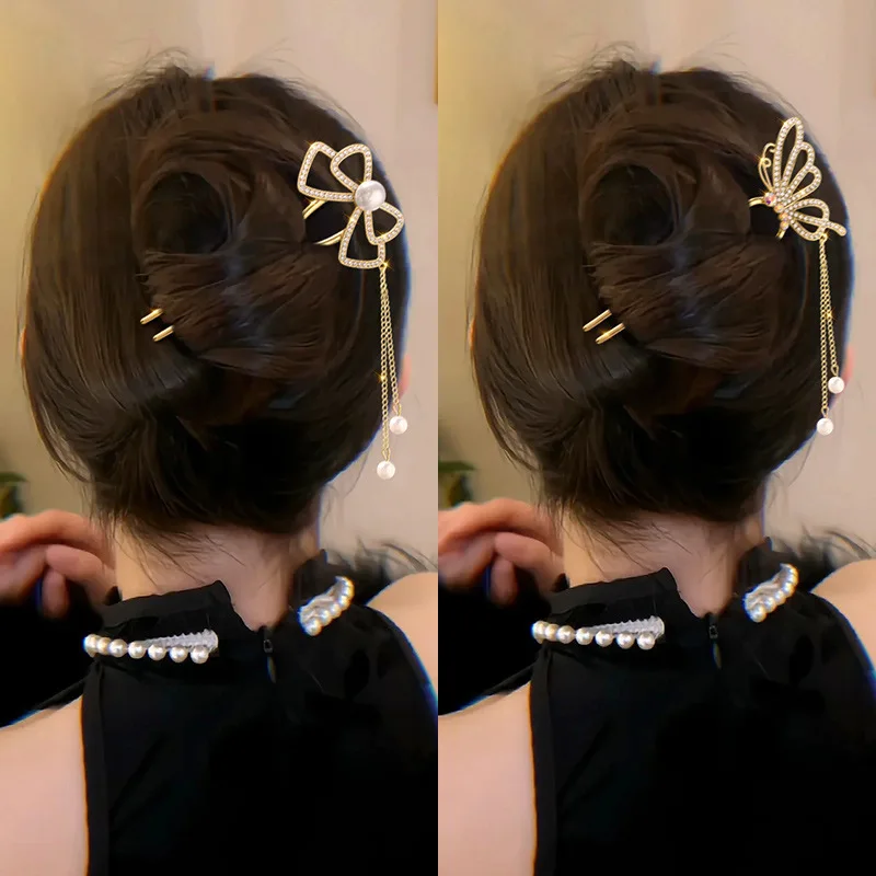 Antique style pearl rhinestone - Hi Tech Accessories ulasan dan harga