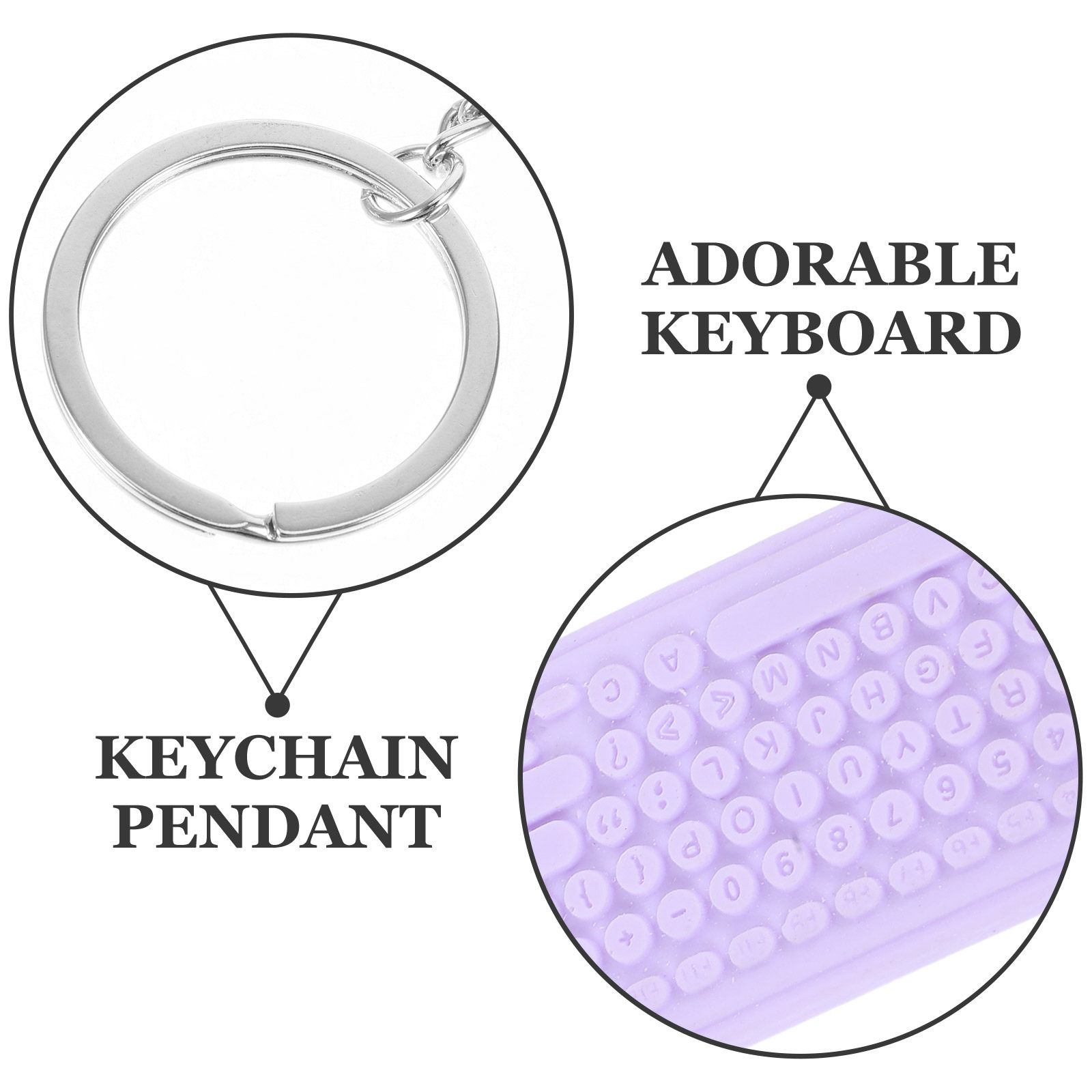 Mini Keyboard Mouse Keychain C - Tech Accessories Backpack ulasan dan harga