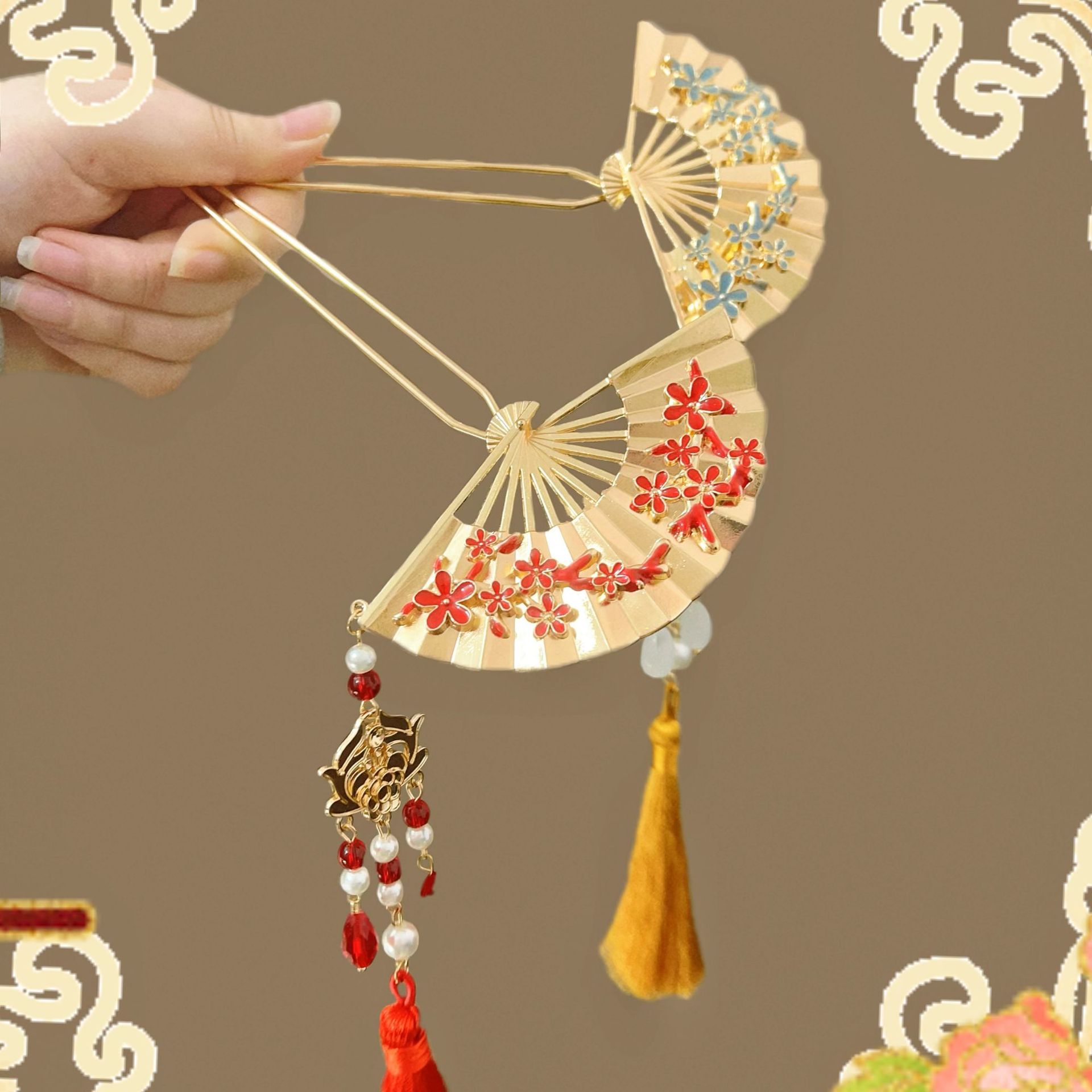 New Chinese style national fan - Hi Tech Accessories ulasan dan harga