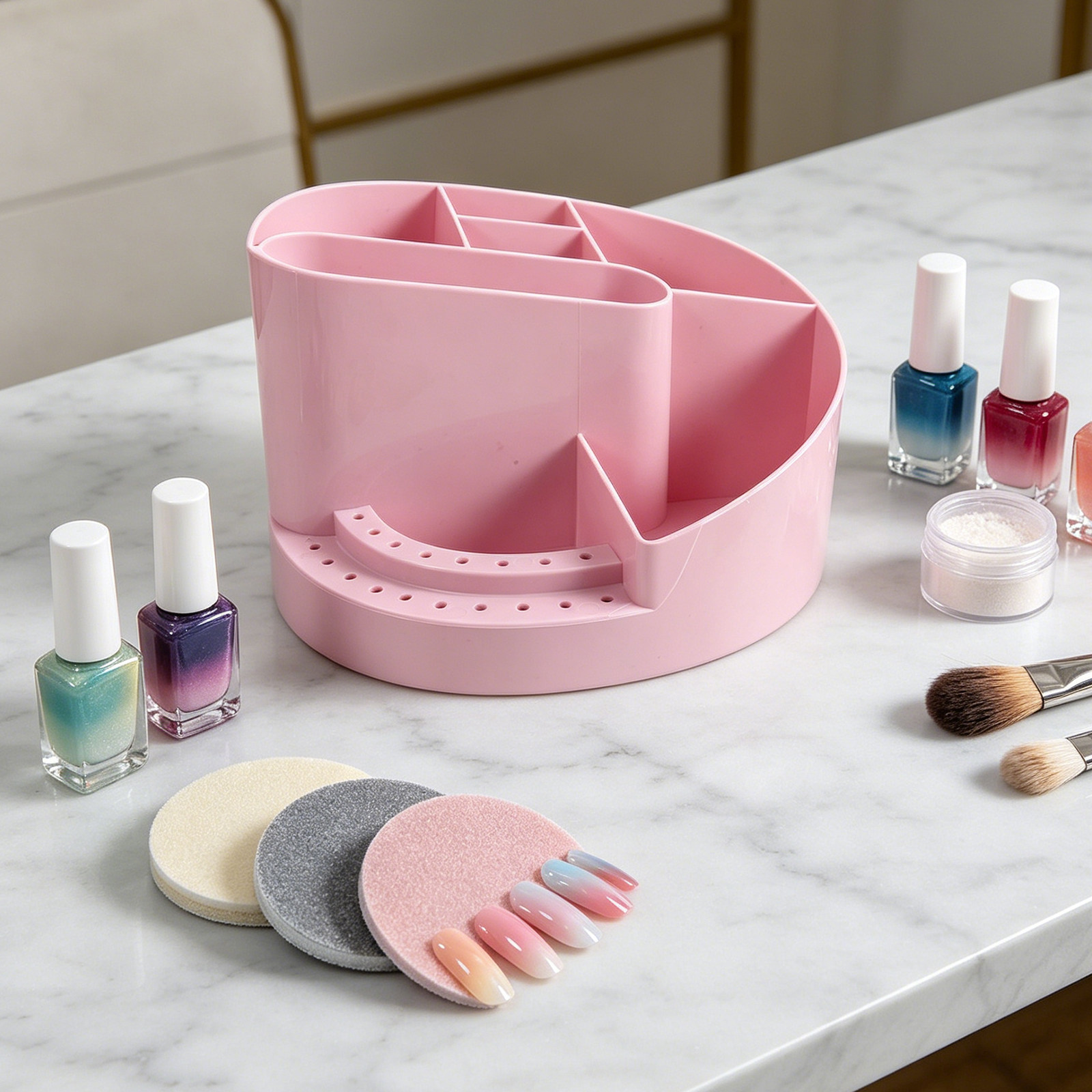 Nail Organizer Storage Box 7 C - Tech Accessories ulasan dan harga