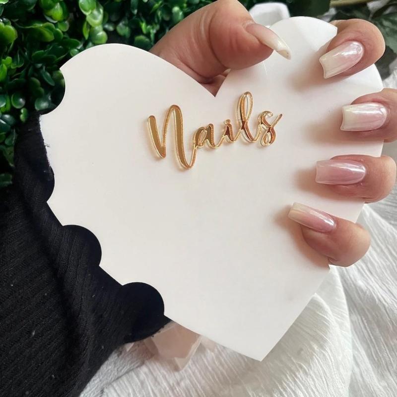 Acrylic Nail Art Display Board - Tech Accessories Board ulasan dan harga