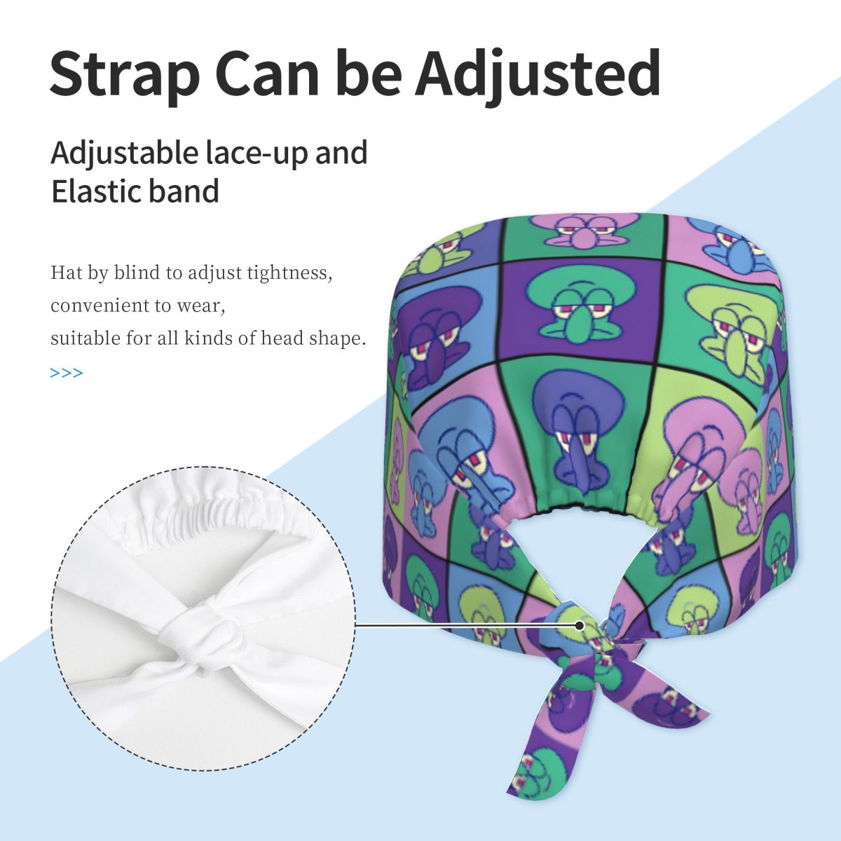 Medical Hat S-Spongebobs Work  - Vet Tech Accessories ulasan dan harga