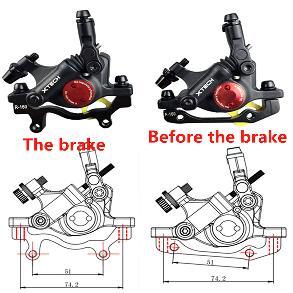 ZOOM MTB Hydraulic Disc Brake  - Tech X ulasan dan harga