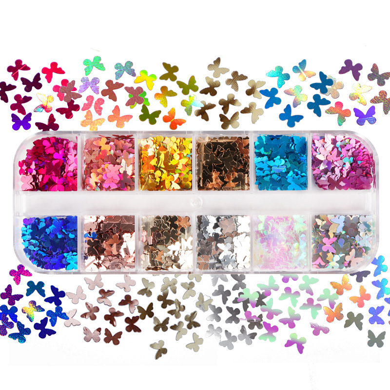 Mix Color Fluorescent Butterfl - Vet Tech Accessories ulasan dan harga