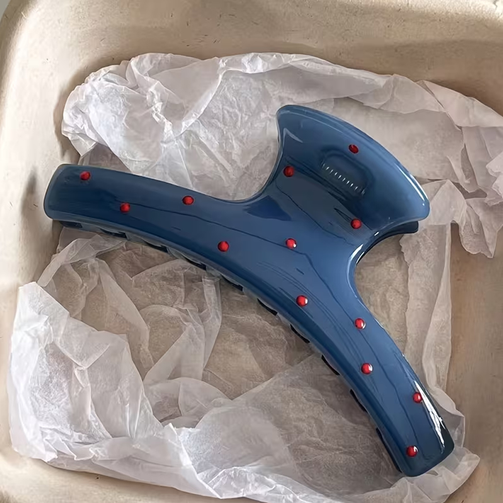 2 Blue Teardrop-Shaped Red Rib - Hi Tech Accessories ulasan dan harga