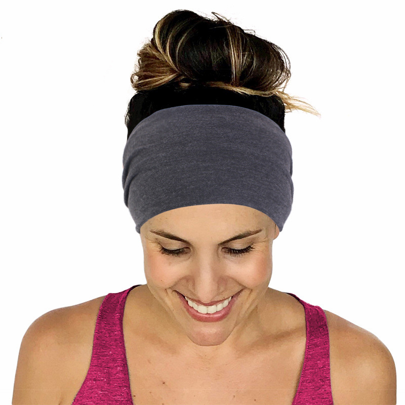 Solid Color Unisex Headband El - Tech Accessories ulasan dan harga