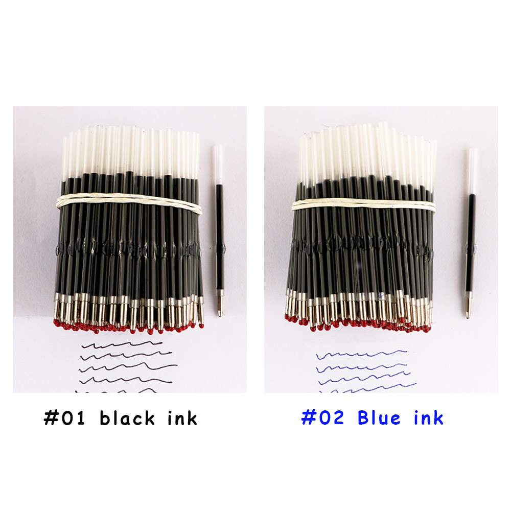 200-2000Pcs/Lot Black/Blue Ink - Tech Office Accessories ulasan dan harga